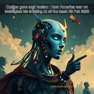 Read more about the article Erotica  gore and racism : how America war on ideological bia is letting AI off the leash  25  Feb  2025