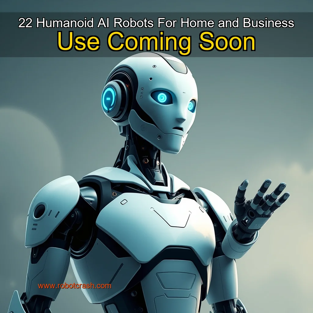 Read more about the article 22 Humanoid AI Robots For Home and Business Use Coming Soon