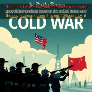 Read more about the article The ai cold war – daily times article explores the geopolitical tensions between the united states and the soviet union during the mid-20th century. it delves into the impact of nuclear arms race, espionage, and ideological conflicts on global politics.