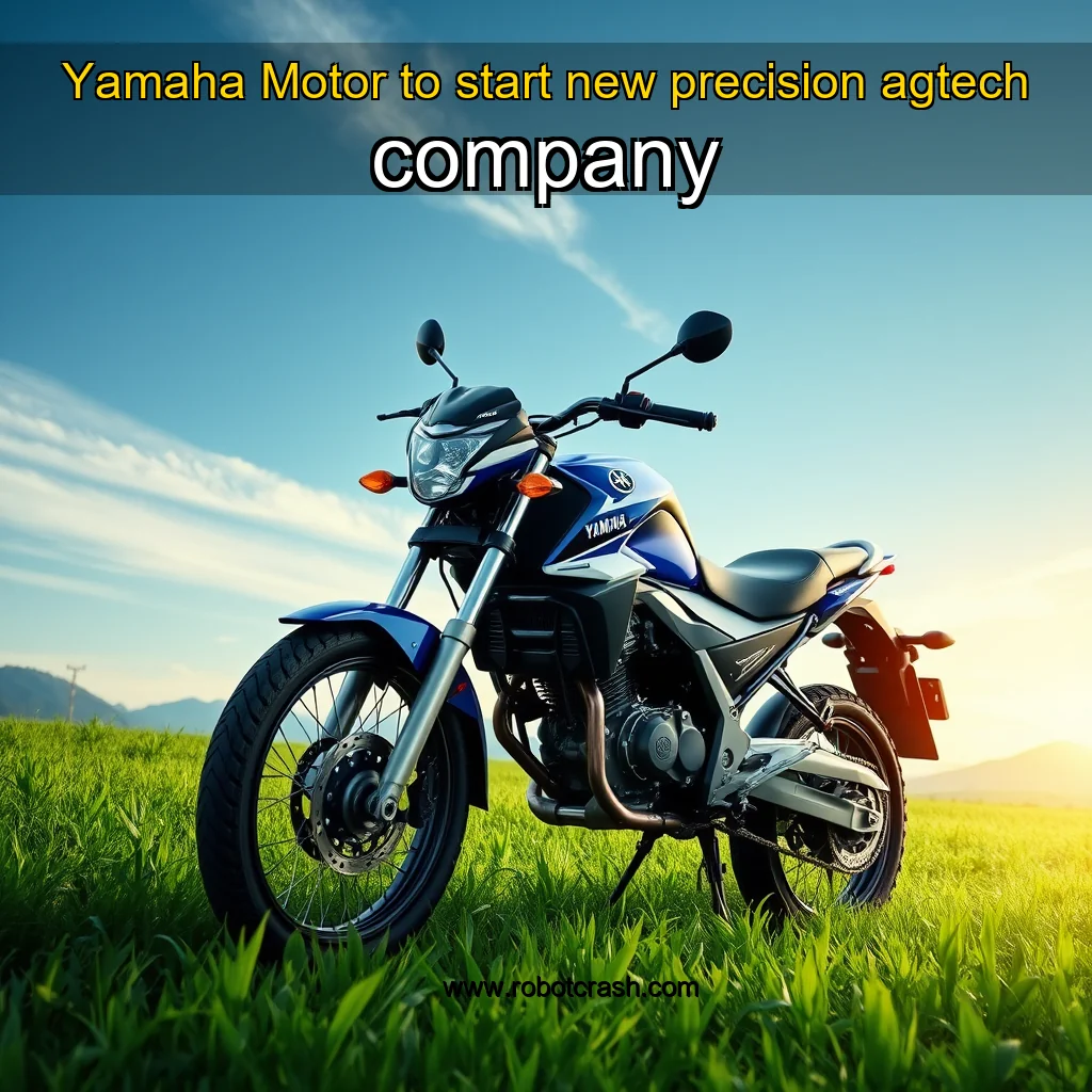Read more about the article Yamaha Motor to start new precision agtech company
