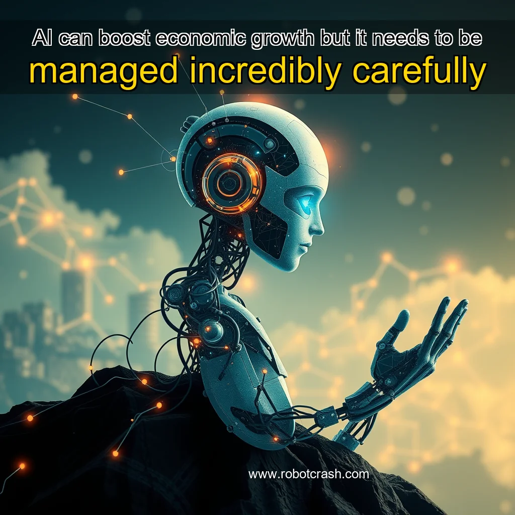 You are currently viewing AI can boost economic growth  but it needs to be managed incredibly carefully