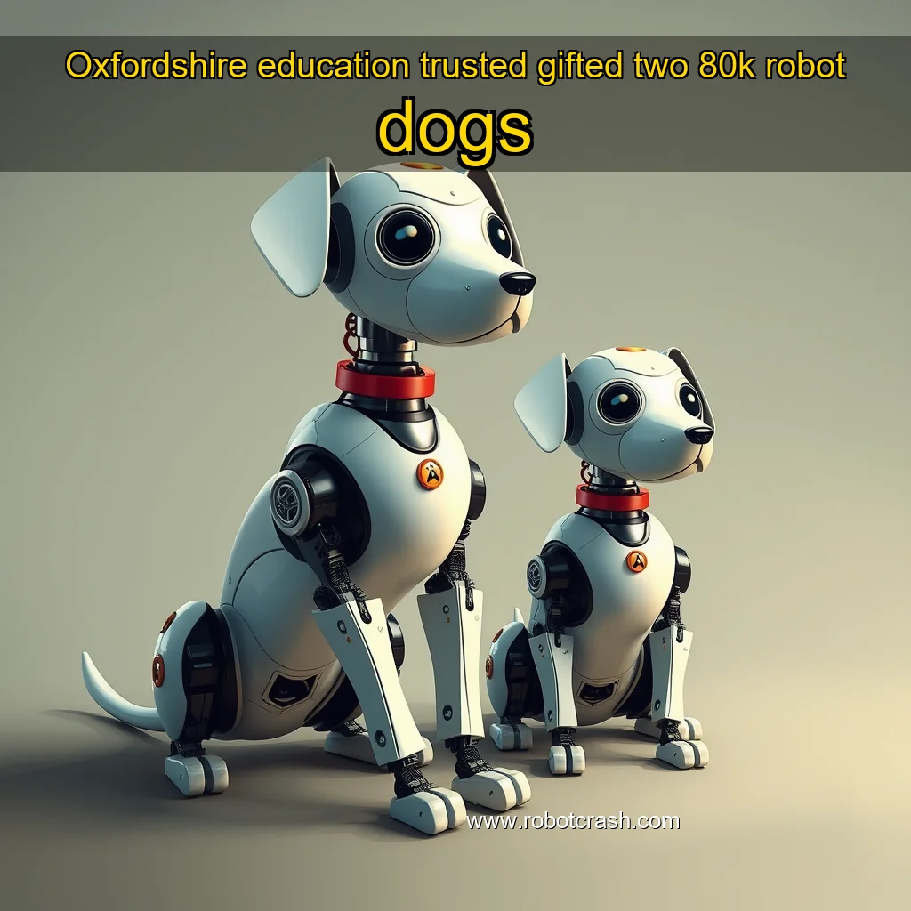 You are currently viewing Oxfordshire education trusted gifted two 80k robot dogs