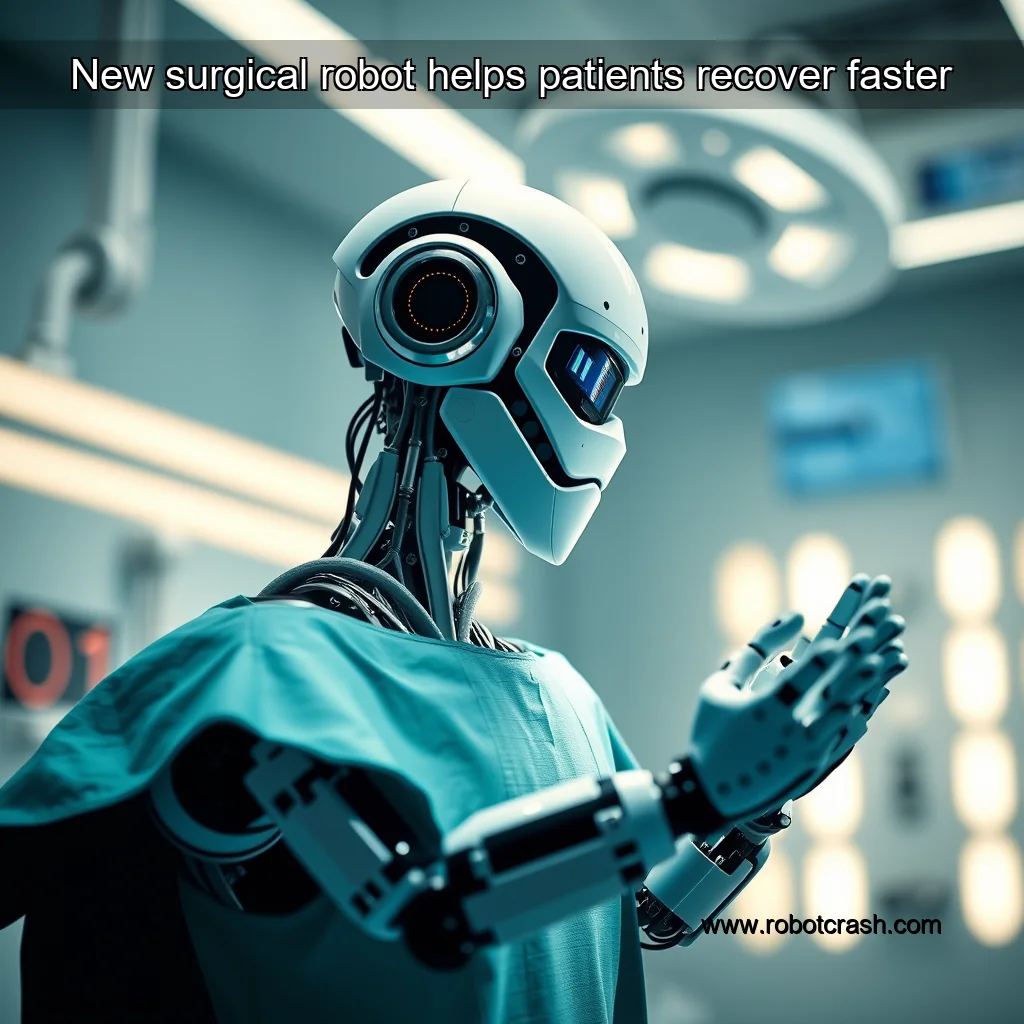 You are currently viewing New surgical robot helps patients recover faster