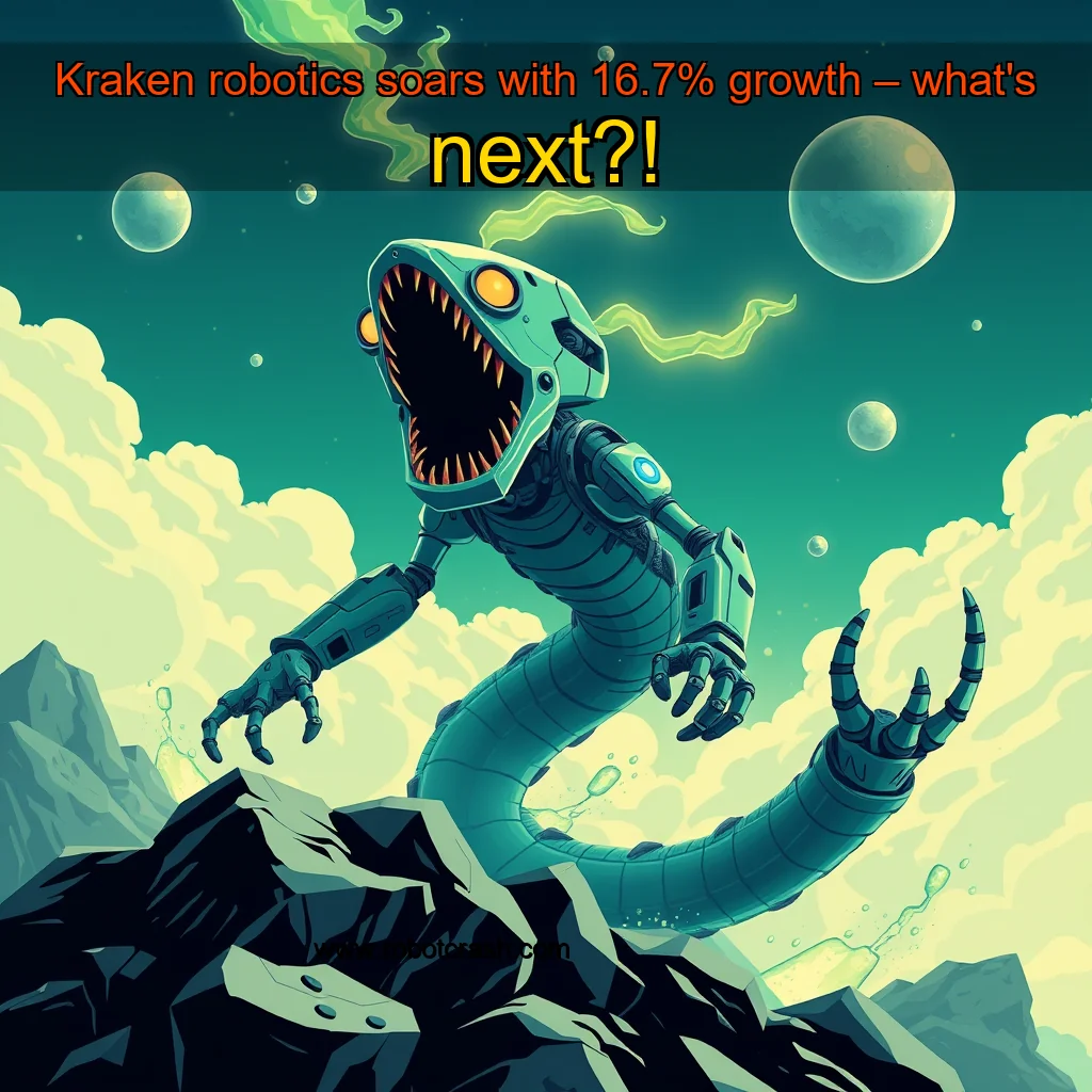 Read more about the article Kraken robotics soars with 16.7% growth – what’s next?!