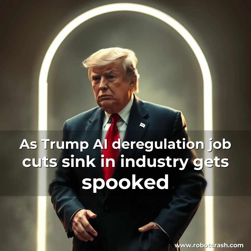 Read more about the article As Trump AI deregulation  job cuts sink in  industry gets spooked
