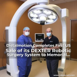 Read more about the article Distalmotion Completes First US Sale of its DEXTER Robotic Surgery System to Memorial Hermann Health System