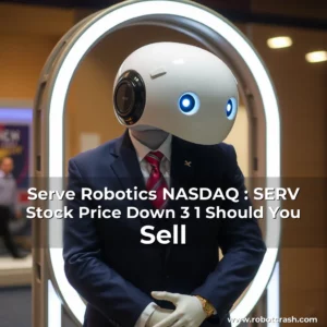 Read more about the article Serve Robotics  NASDAQ : SERV  Stock Price Down 3  1   Should You Sell