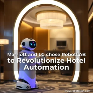 Read more about the article Marriott and LG chose RobotLAB to Revolutionize Hotel Automation
