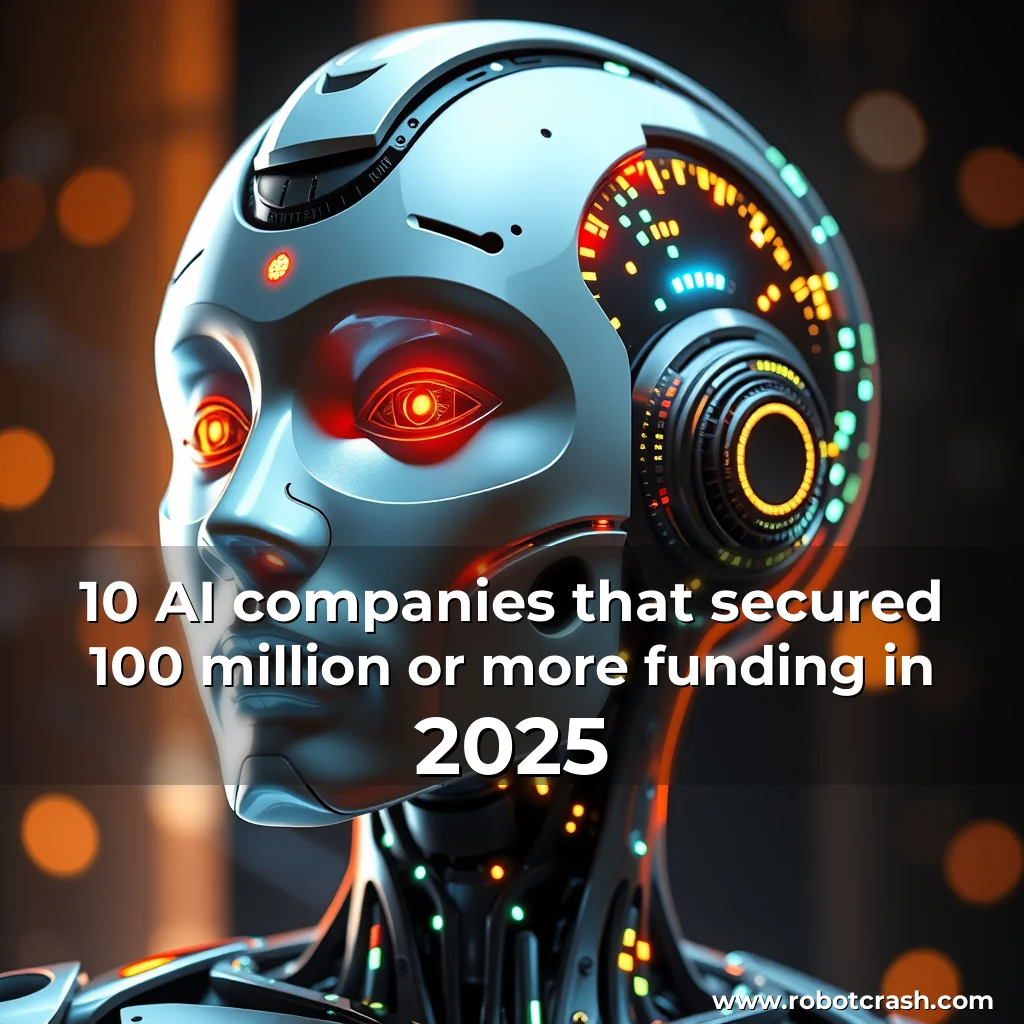Read more about the article 10 AI companies that secured 100 million or more funding in 2025