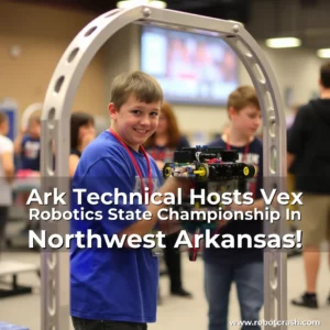 Read more about the article Ark Technical Hosts Vex Robotics State Championship In Northwest Arkansas!