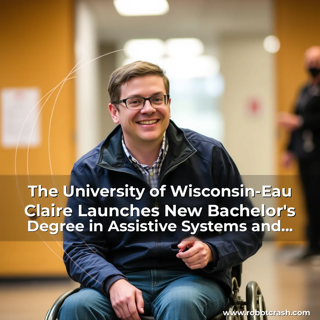 Read more about the article The University of Wisconsin-Eau Claire Launches New Bachelor’s Degree in Assistive Systems and Robotics Engineering