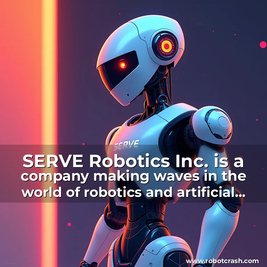Read more about the article SERVE Robotics Inc. is a company making waves in the world of robotics and artificial intelligence