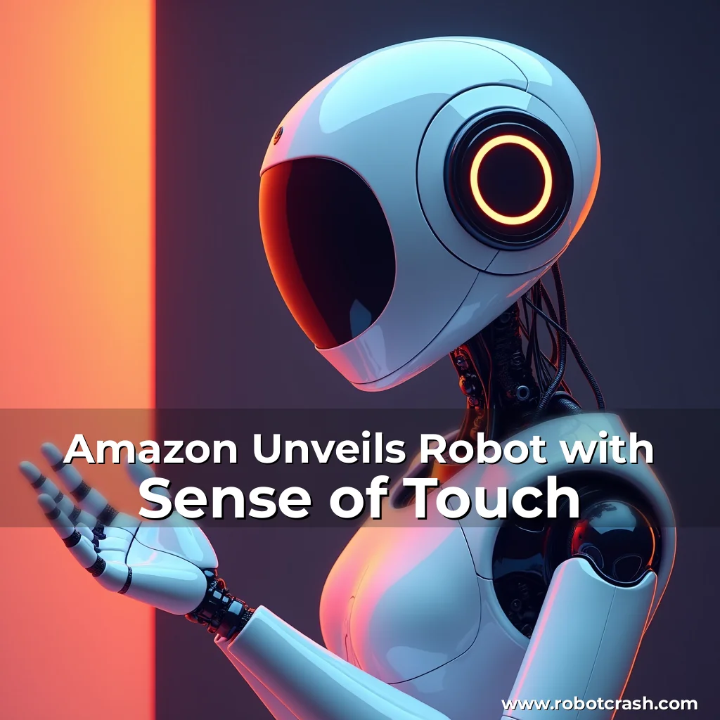 Read more about the article Amazon Unveils Robot with Sense of Touch
