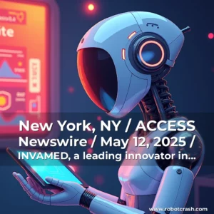 Read more about the article New York, NY / ACCESS Newswire / May 12, 2025 / INVAMED, a leading innovator in medical technology, has been honored with the prestigious “Best Healthcare Robotics/Navigation Solution” award at MedTech 2025. Recognized as the “Oscars of healthcare innovation,” the MedTech Awards are judged by independent clinicians and biomedical engineers, spotlighting breakthroughs that promise transformative clinical impact.