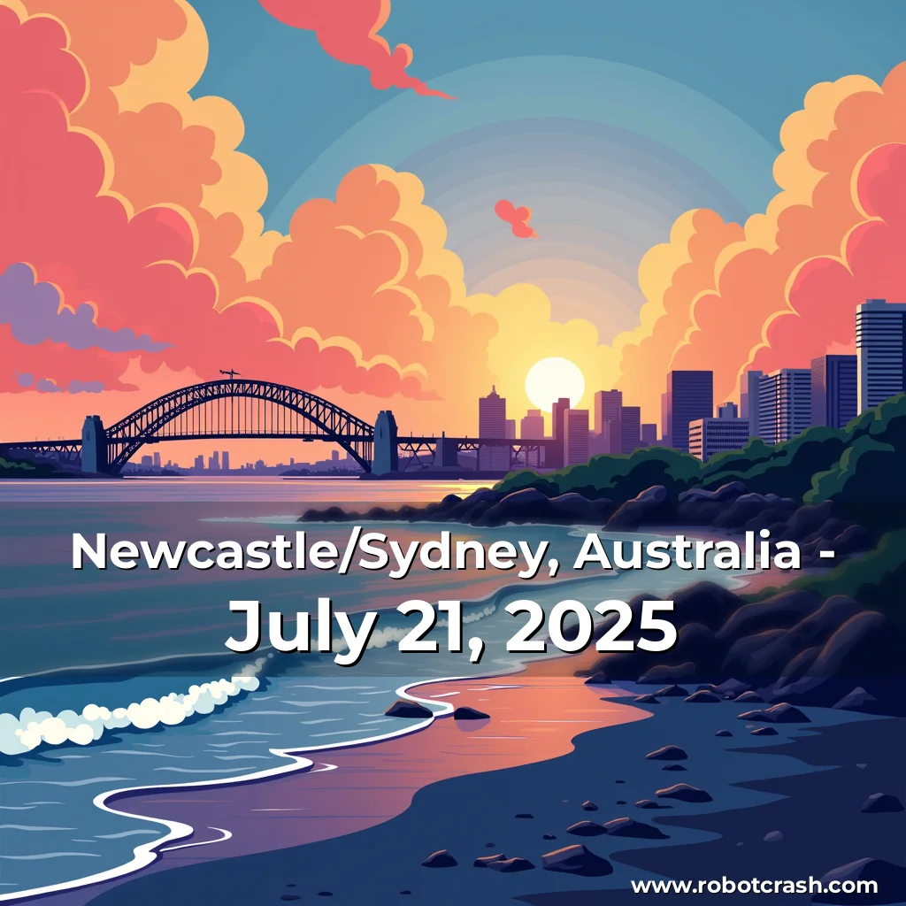 Read more about the article Newcastle/Sydney, Australia – July 21, 2025