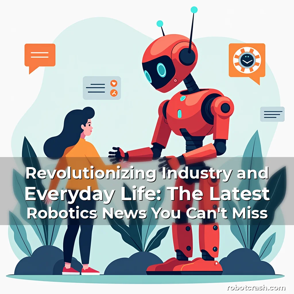 Read more about the article Revolutionizing Industry and Everyday Life: The Latest Robotics News You Can’t Miss