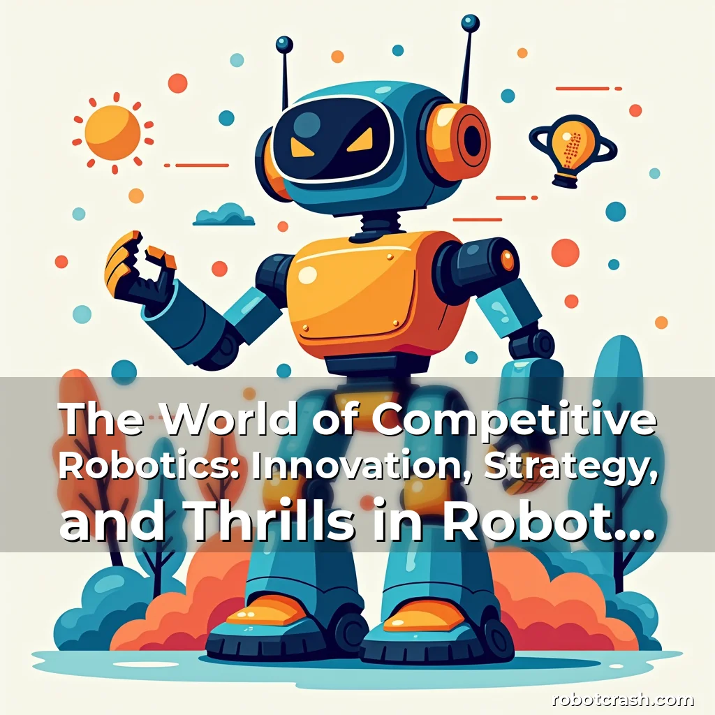 Read more about the article The World of Competitive Robotics: Innovation, Strategy, and Thrills in Robot Competitions