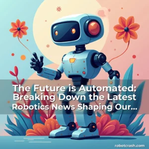 Read more about the article The Future is Automated: Breaking Down the Latest Robotics News Shaping Our World