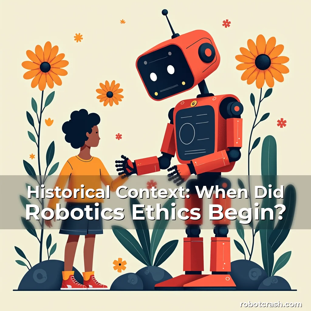 Read more about the article Historical Context: When Did Robotics Ethics Begin?